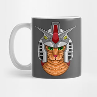 Kitty Gundam: Meowtastic Helmet Design Mug